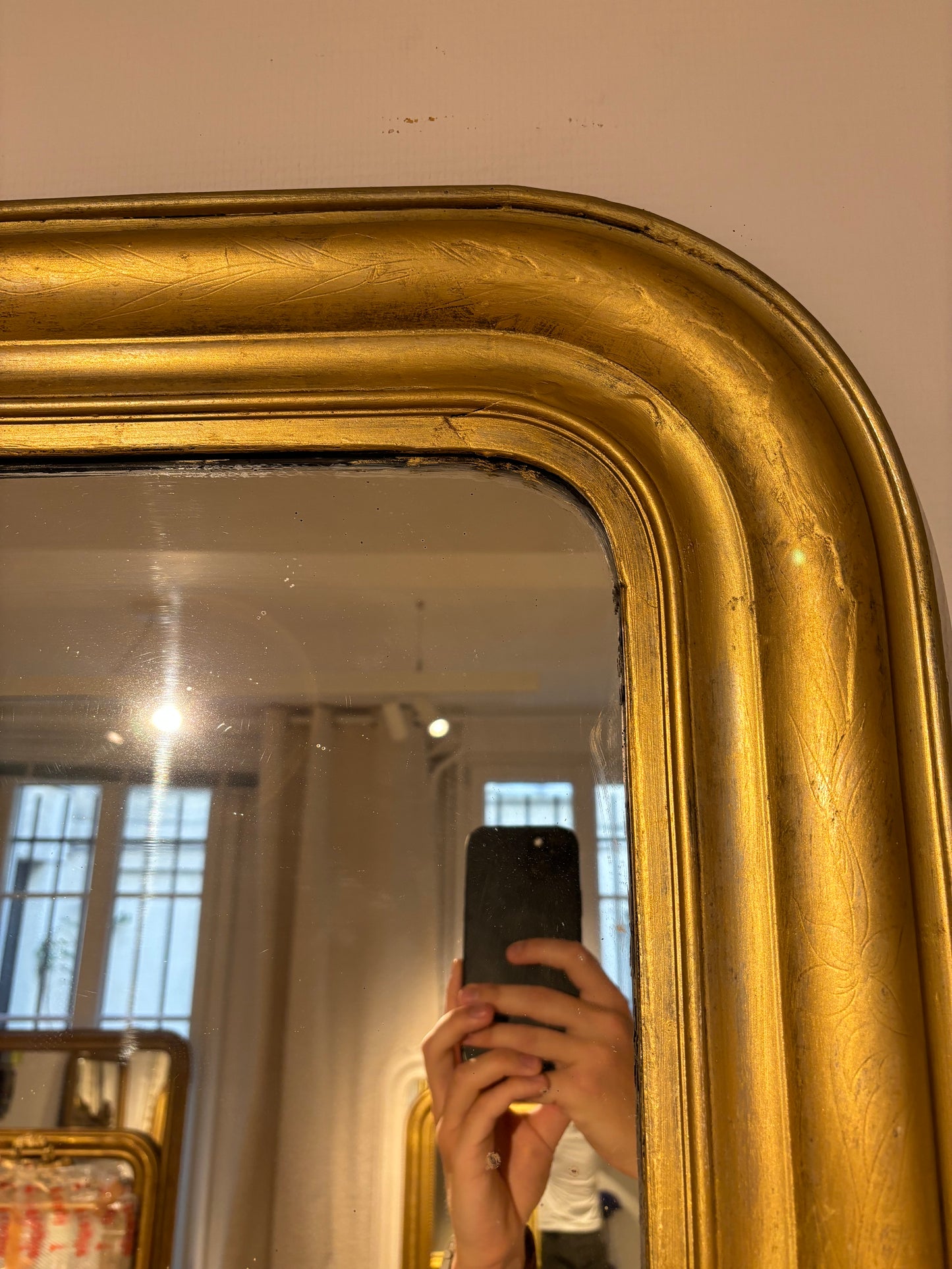 Miroir Louis Philippe (Copie) appartement.basile