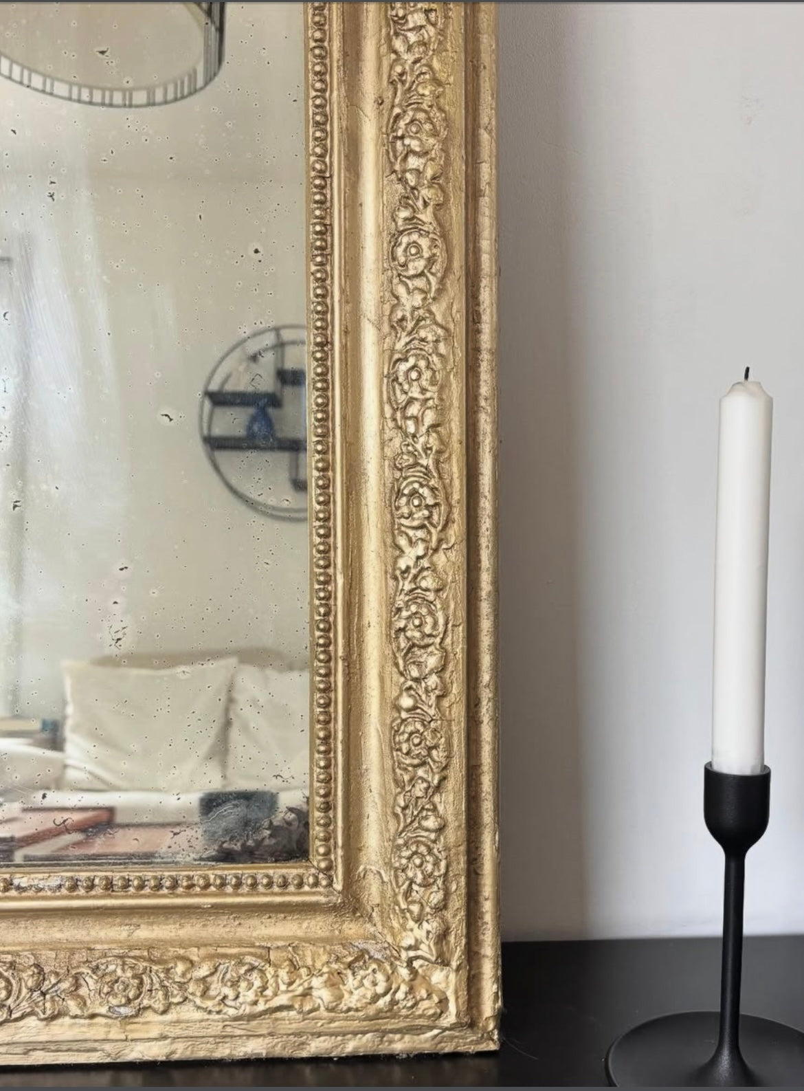 Miroir ancien Louis Philippe appartement.basile