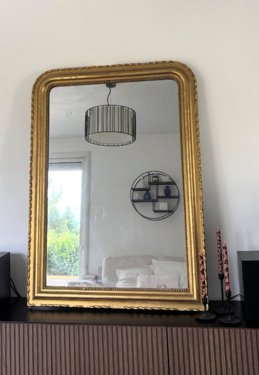 Miroir ancien Louis Philippe appartement.basile