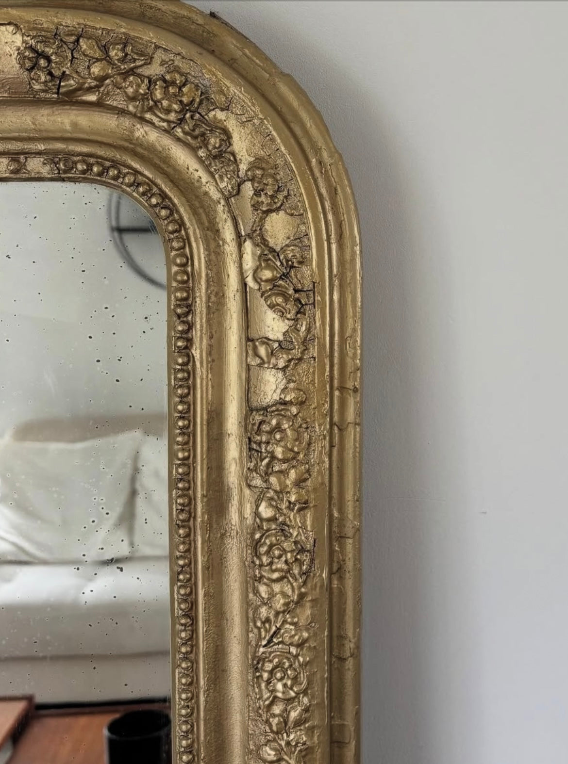 Miroir ancien Louis Philippe appartement.basile