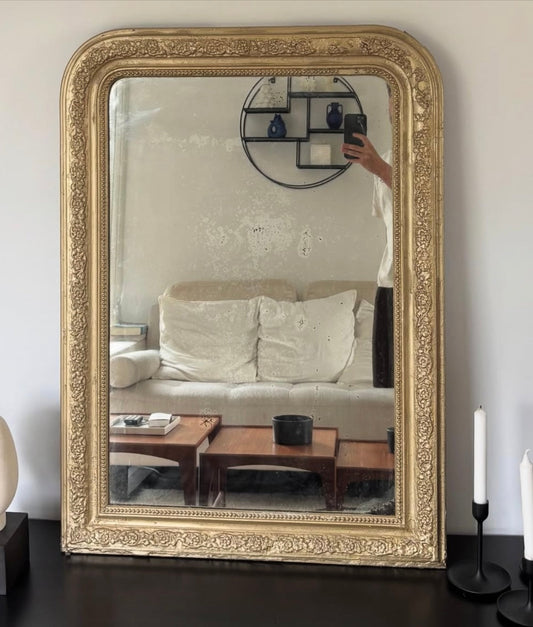 Miroir ancien Louis Philippe appartement.basile