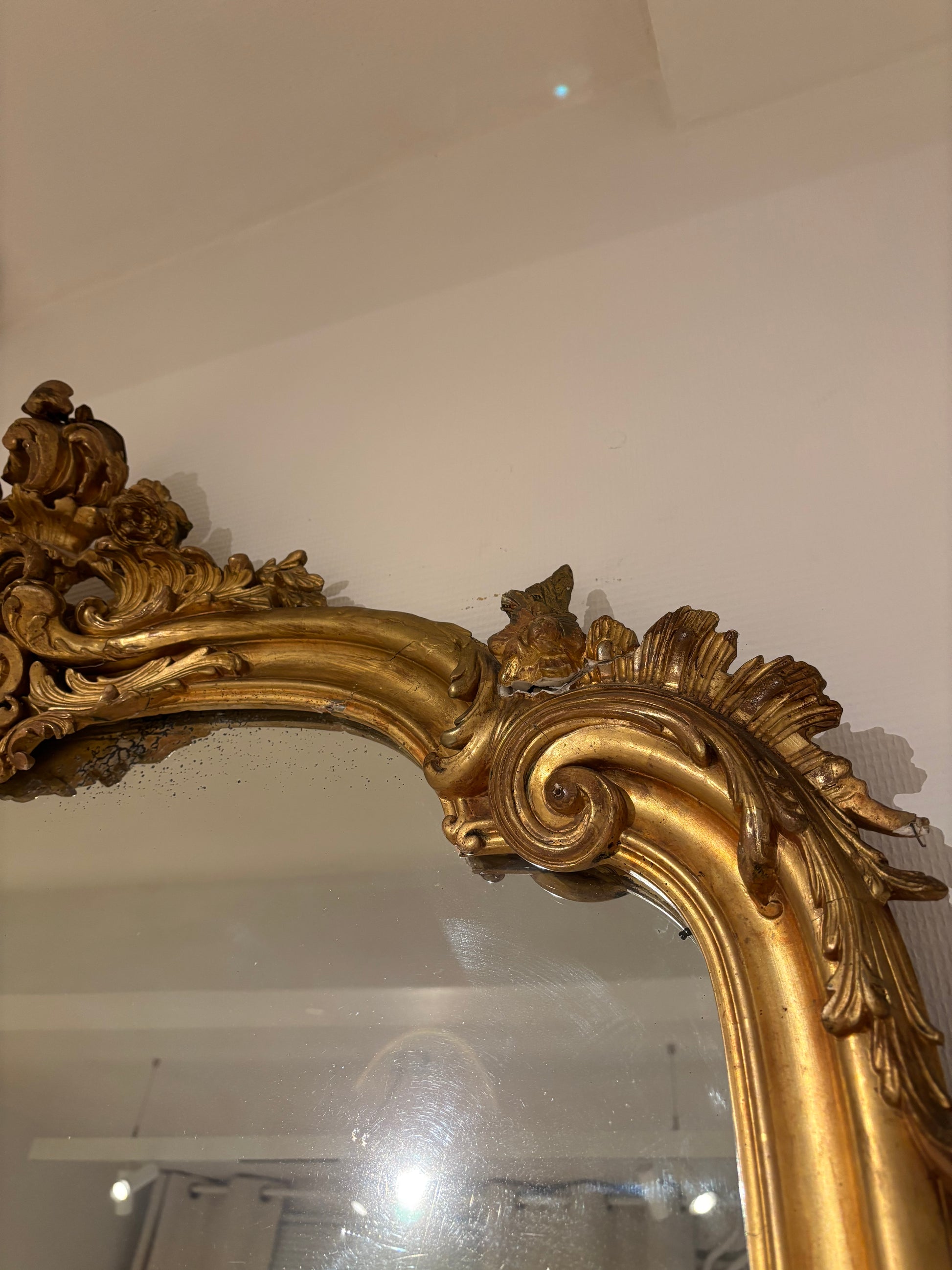 Grand miroir Louis Philippe appartement.basile