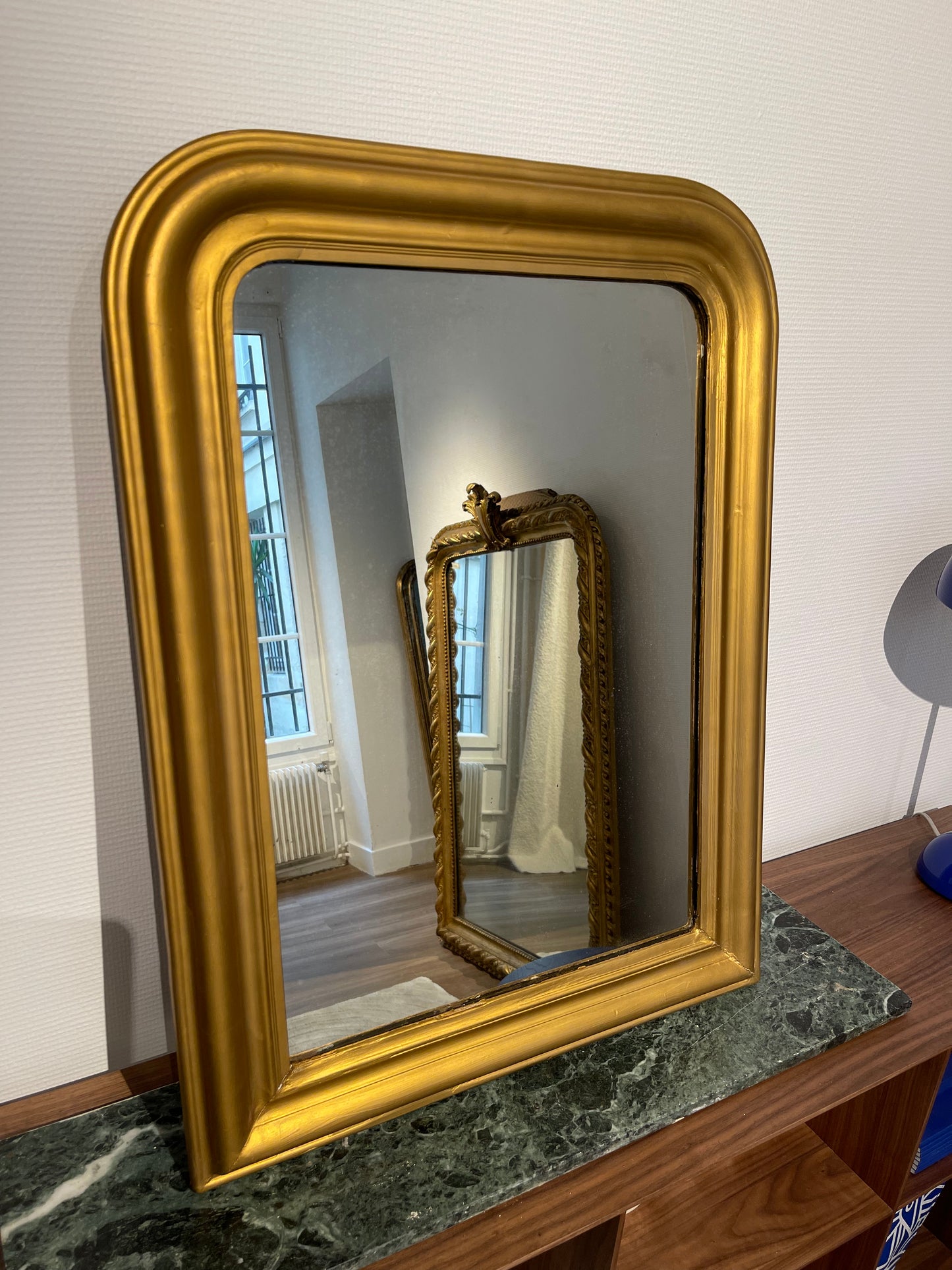 Petit miroir Louis Philippe appartement.basile